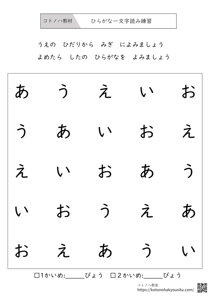 RAN　自動化　ひらがなプリント