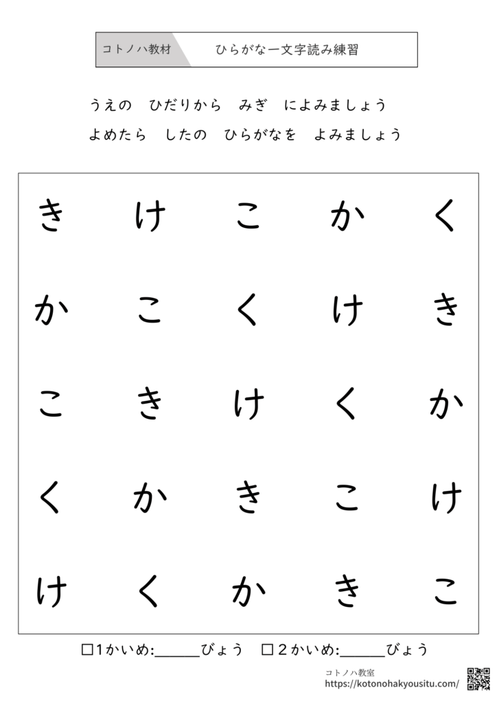RAN　自動化　ひらがなプリント