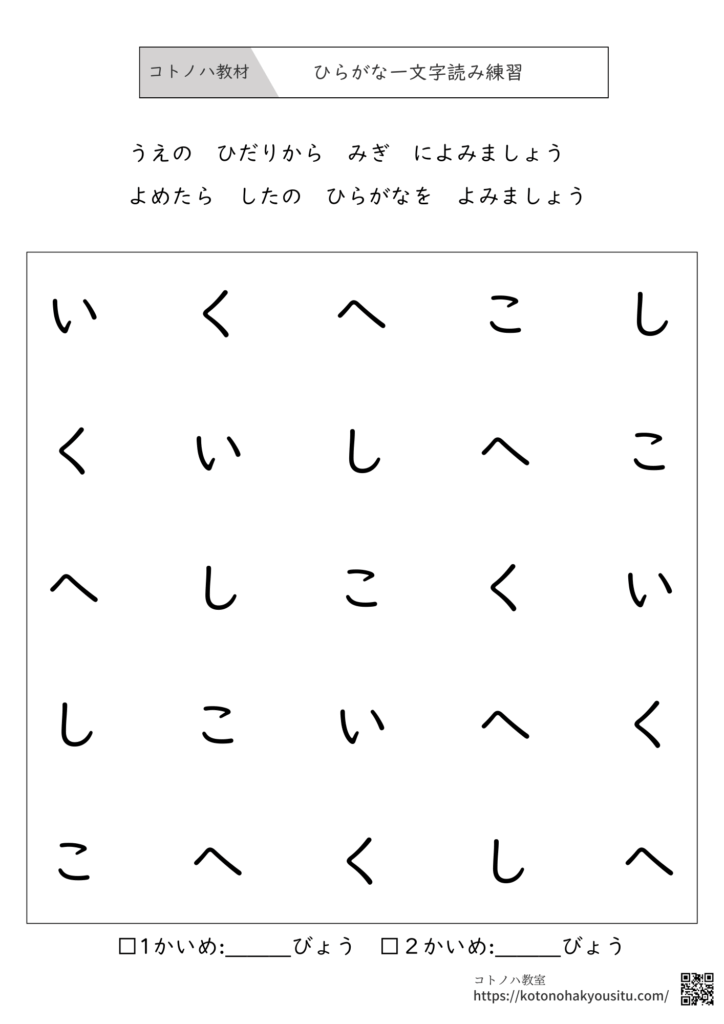 RAN　自動化　ひらがなプリント